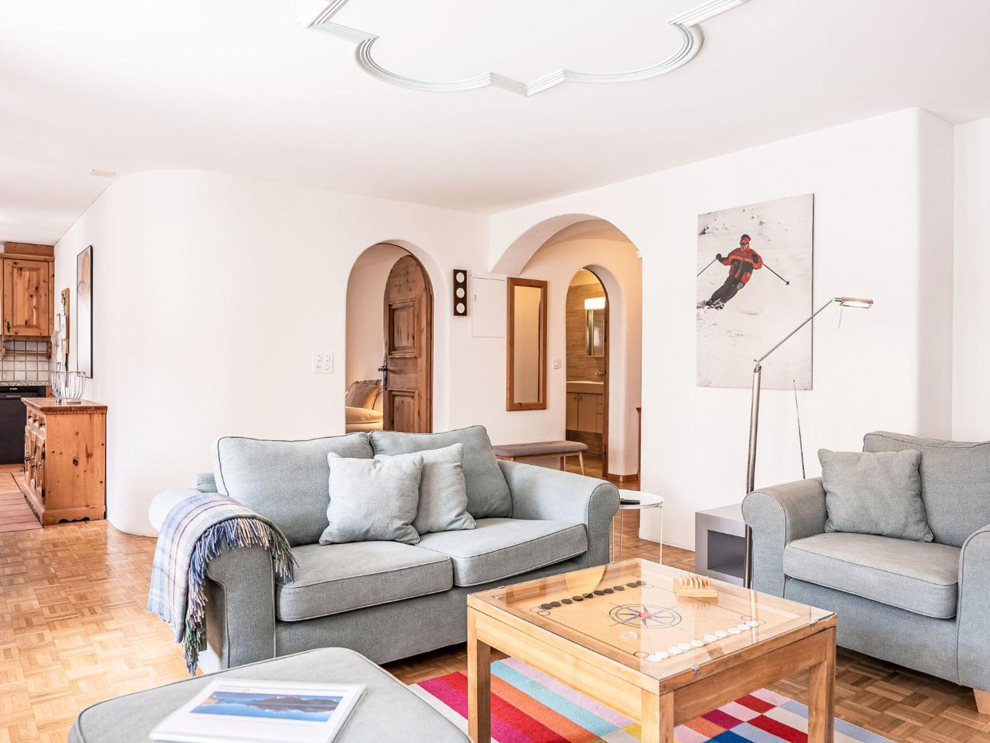 Apartment Chesa Mezzaun By Interhome Цуоц Екстериор снимка