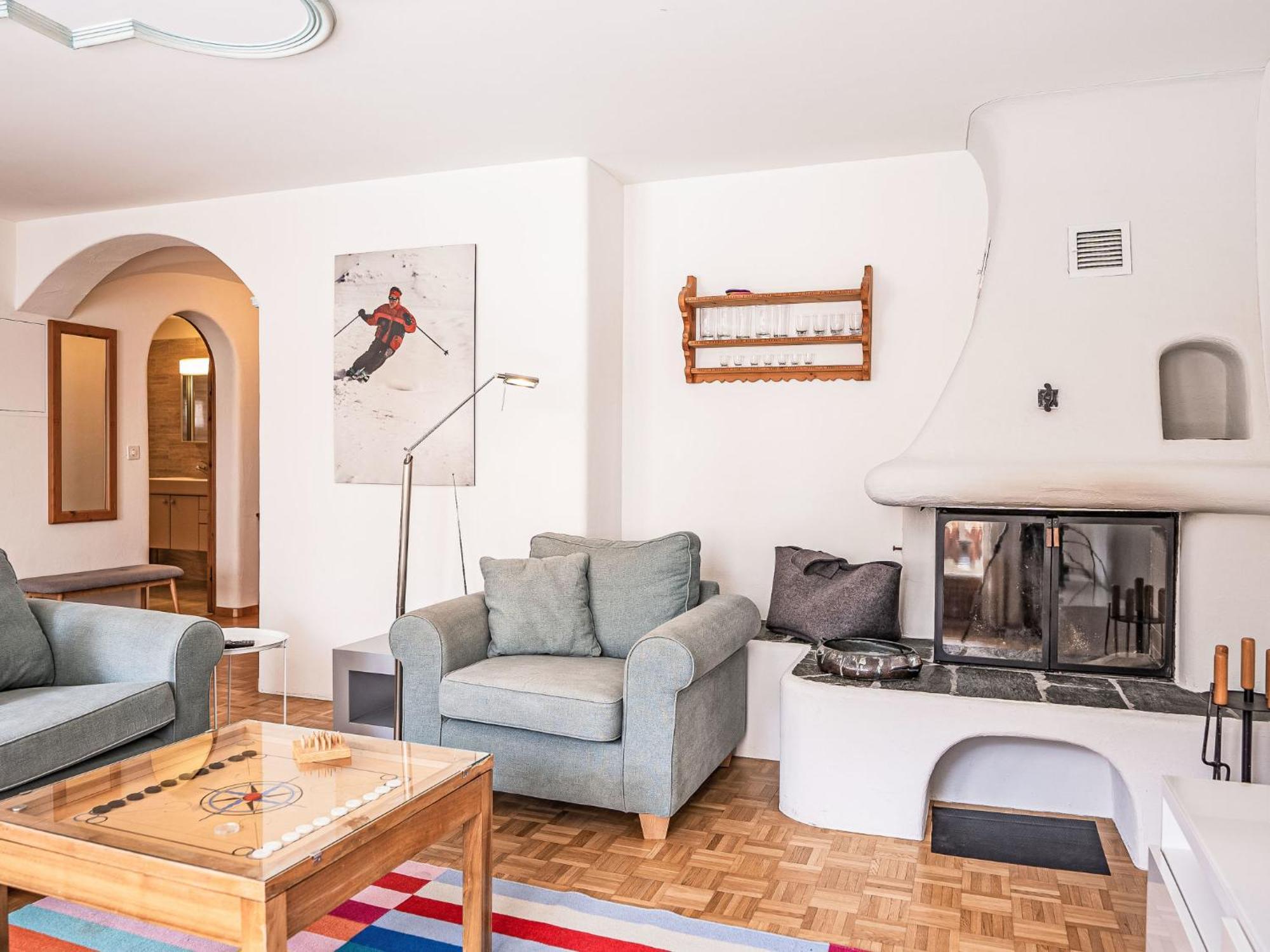 Apartment Chesa Mezzaun By Interhome Цуоц Екстериор снимка